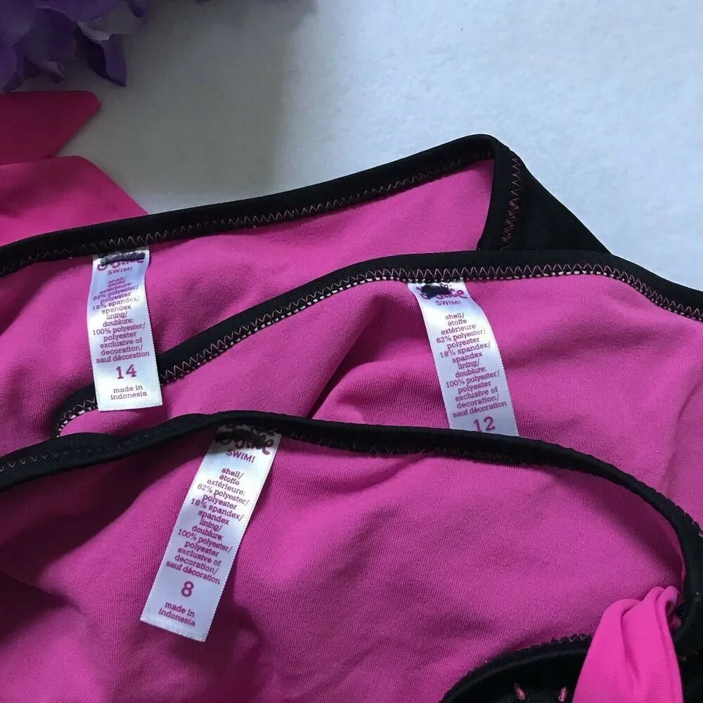 Justice NWOT Swim Wear Bottom Girls Various
